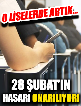 28 Şubat'ın hasarı onarılıyor... Meslek Lisesi olmayan OSB kalmayacak!