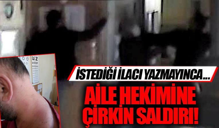 Kayseri'de sağlık çalışanına saldırı! İstediği ilacı yazmayınca darbetti