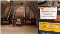 İstanbul metrolarında tasarruf dönemi: Yürüyen merdivenler kapatıldı