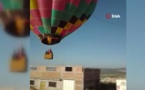 Meksika'da Sicak Hava Balonu Eve Çarpti