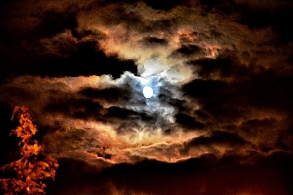 Ay tutulmasının ilk görüntüleri nefes kesti