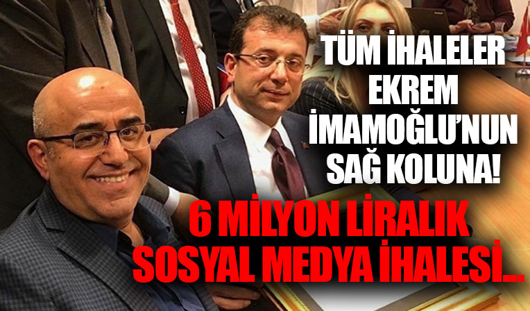 CHP'li Hatay Büyükşehir Belediyesi'nden Ekrem İmamoğlu'nun sağ kolu Necati Özkan'a 6 milyonluk ihale kıyağı!