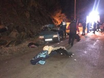 Buzlu Yolda Trafik Kazasi Açiklamasi 5 Yarali