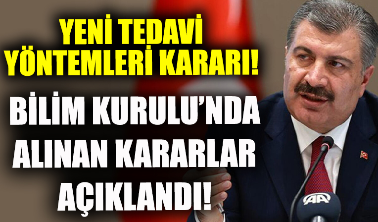 Son dakika: Bilim Kurulu Toplantısı sona erdi! Bakan Koca'dan açıklamalar