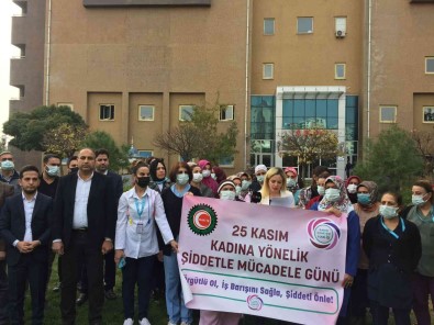 HAK-IS Konfederasyonundan 25 Kasim 'Kadina Yönelik Siddete Karsi Uluslararasi Mücadele Günü' Açiklamasi