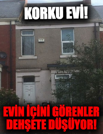 Korku evi! Görüntüleri görenler dehşete düşüyor