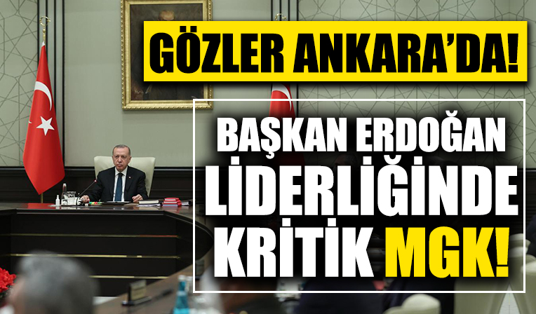Milli Güvenlik Kurulu, Başkan Recep Tayyip Erdoğan liderliğinde toplanıyor! İşte masadaki konular...
