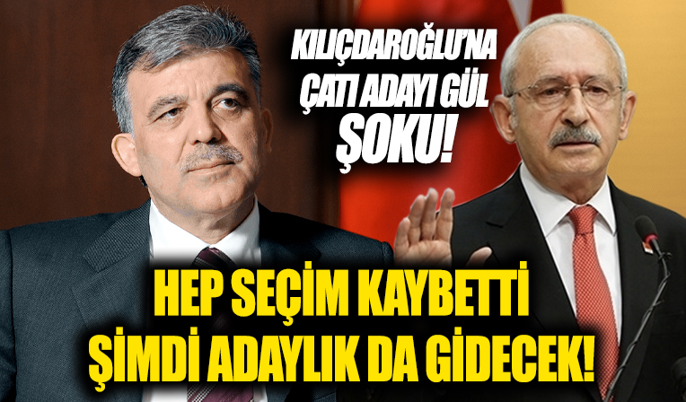 Millet İttifakı'nda adaylık yarışı kızışıyor! Kemal Kılıçdaroğlu mu Abdullah Gül mü?