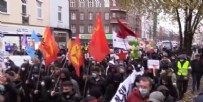Almanya'da terör örgütü PKK yanlıları yürüyüş düzenledi!