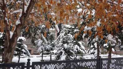 Ardahan'da Kar Yagisi Sonrasi Kartpostallik Görüntüler Olustu
