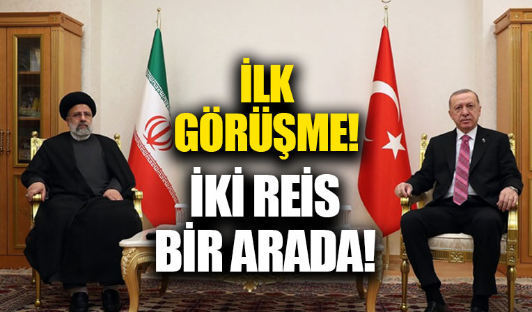 Başkan Recep Tayyip Erdoğan İran Cumhurbaşkanı Reisi ile bir araya geldi