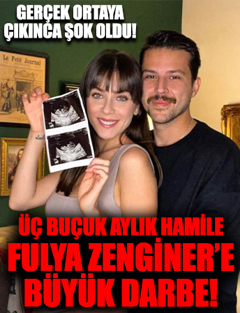 Üç buçuk aylık hamile Fulya Zenginer aldığı darbeyle sarsıldı! Gerçek ortaya çıkınca şoke oldu