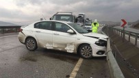 Tosya'da Zincirleme Trafik Kazasinda 1 Kisi Yaralandi