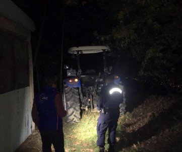 Osmaniye'de Kaybolan Sahsin Kullandigi Traktör Terk Edilmis Halde Bulundu