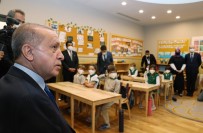 Cumhurbaskani Erdogan, Üsküdar'daki Palet Türk Müzigi Ilkokulu'nun Açilisi Yapti