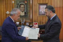 Erzurum Il Müftüsü Yildirim, Rektör Çomakli'yi Ziyaret Etti