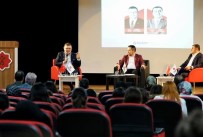 MÜSIAD Izmir Baskani Ve ASKON Izmir Baskani Ögrencilerle Bulustu