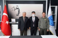 THK Kilis Sube Baskani Tirnaksiz Rektör Karacoskun'la Bir Araya Geldi
