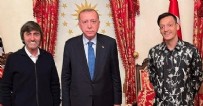 Mesut Özil ve Dilmen'den Erdoğan'a ziyaret!