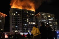 Eskisehir'de Korkutan Yangin Açiklamasi 66 Dairelik Apartmanin Çatisi Alevler Içinde Kaldi