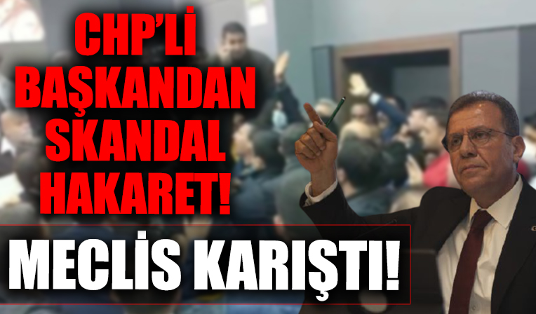 CHP’li Seçer’den yine hakaret ‘buranın horozu sen misin’