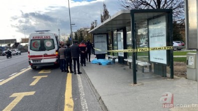 İstanbul'da kan donduran olay! Otobüs durağında silahını ateşledi