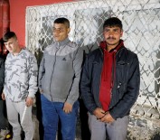 Polisten Kaçan Hirsizlarin Birisi Uyuyor Numarasi Yaparken Diger 2 Kisi Çatida Saklanirken Yakalandi