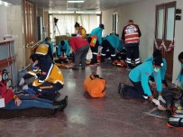 Izmir'de 9 Ülkeden Saglik Personellerinin Katildigi Tatbikat Gerçegi Aratmadi