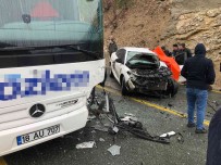 Otomobil Ile Yolcu Otobüsü Çarpisti Açiklamasi 1 Yarali