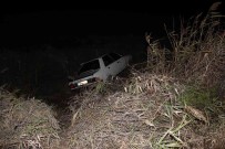 Söke'de Otomobil Tahliye Köprüsünden Sarampole Yuvarlandi