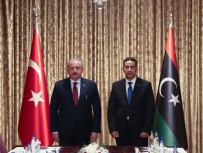TBMM Baskani Mustafa Sentop, Libya Temsilciler Meclisi Baskanvekili Fevzi El Nuveyri'yi Kabul Etti