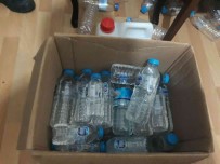 Bayrampasa'da Bir Evde 30 Litre Sahte Alkol Ele Geçirildi