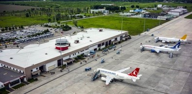 Samsun'da Havalimani Yolcu Sayisi Yüzde 28, Uçak Trafigi Ise Yüzde 8 Artti