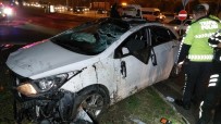 Samsun'da Otomobil Takla Atti Açiklamasi 5 Yarali