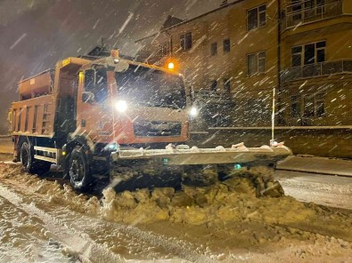 Selçuklu'da Kar Mesaisi