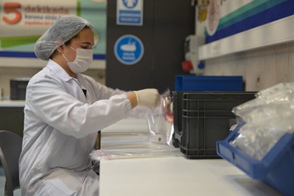 Avrupa'nın talip olduğu test kitini denediler