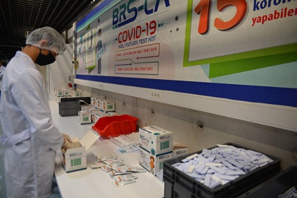 Avrupa'nın talip olduğu test kitini denediler