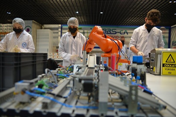 Avrupa'nın talip olduğu test kitini denediler