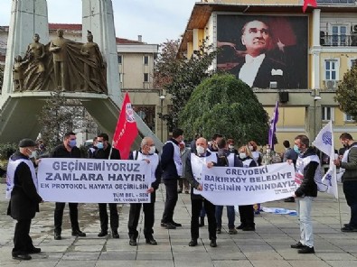 CHP'li Bakırköy Belediyesi işçileri grevlerinin 39. gününde: Lafla peynir gemisi yürümüyor