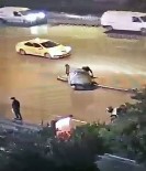 Sisli'de Kagit Toplayicinin 'Unutulan Esyayi' Aldigi Anlar Kamerada