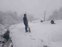 Batman'da Beklenen Kar Yagisi Yüksek Kesimleri Beyaza Bürüdü