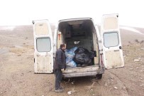 Bünyan Belediyesi Hayvanlar Için Dogaya Yem Birakti