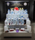 Çorum'da 162 Litre Sahte Raki Ve 5 Litre Sarap Ele Geçirildi