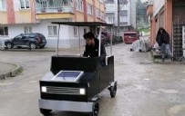 Giresun’da üniversiteliler hurdalarla güneş enerjisiyle çalışan araç üretti