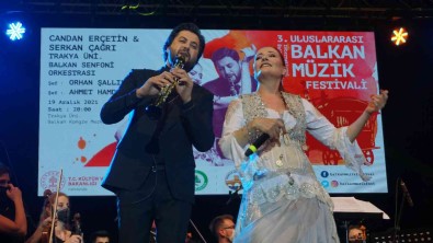 Uluslararasi 3. Balkan Müzik Festivali Renkli Görüntülere Sahne Oldu
