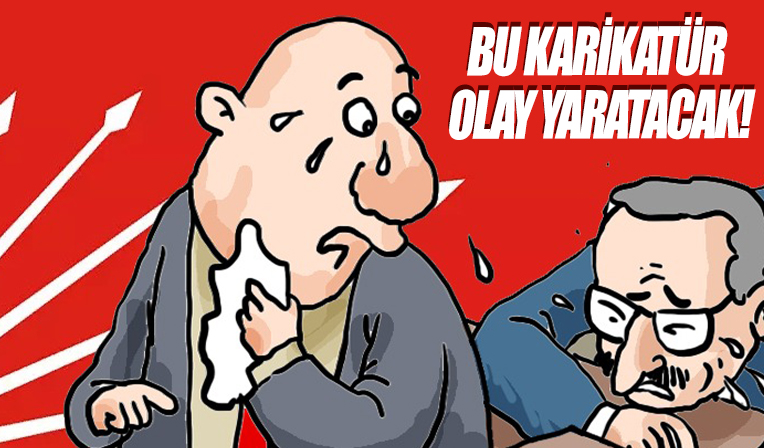 Kasım Özkan'dan olay yaratan karikatür!