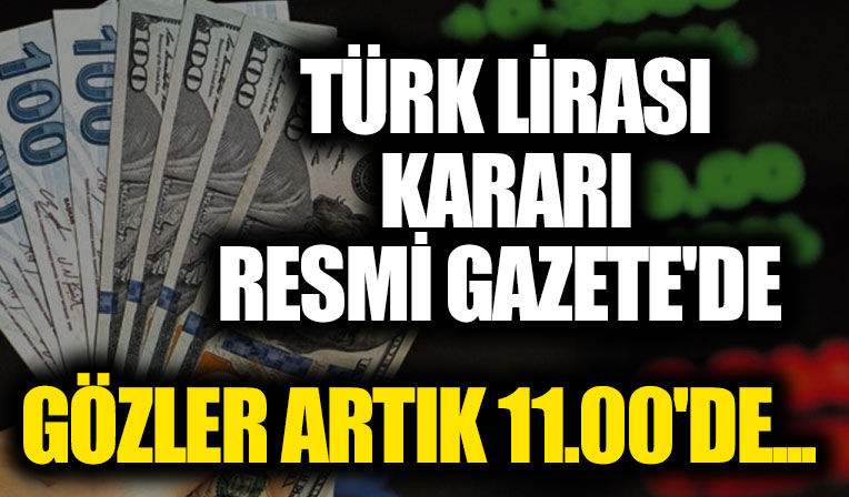Merkez Bankası'nın Türk lirası hesaplarının desteklenmesi hakkındaki tebliği Resmi Gazete'de yayımlandı