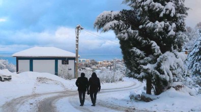 Zonguldak'ta Kartpostallik Kar Manzaralari