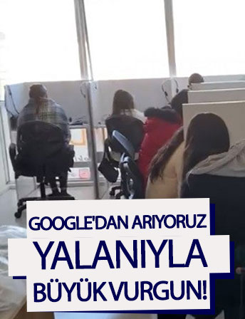 İzmir'de polis 'Google Harita' dolandırıcılarına geçit vermedi