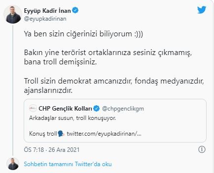 CHP ortağı HDP'nin 'terör kongresi'ne sessiz: AK Parti'den gelen eleştiriyi 'troll' diyerek geçiştirdiler